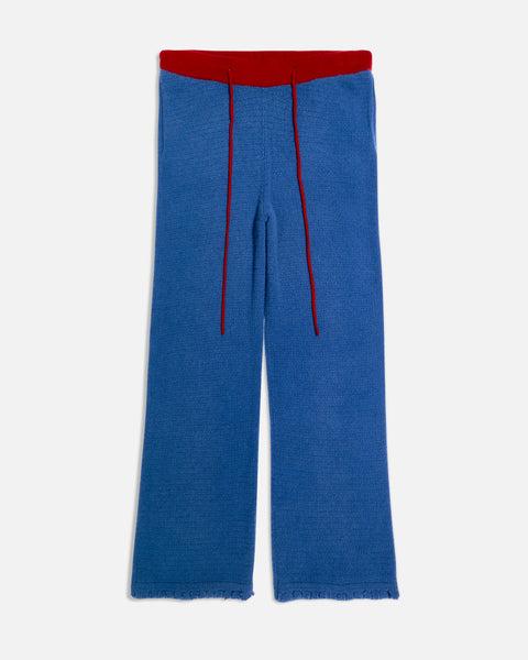 Blue Ribbed Trackies