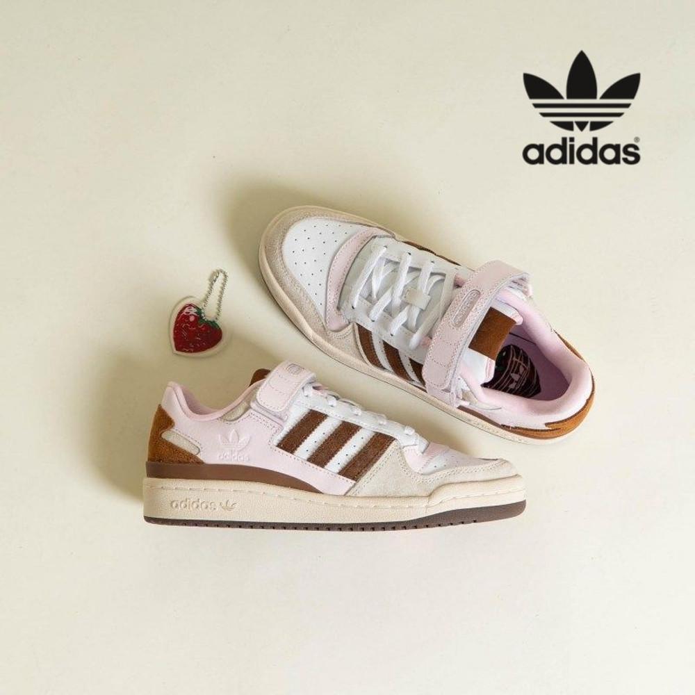 아디다스 포럼 로우 스트로베리 여성 스니커즈 GY6783