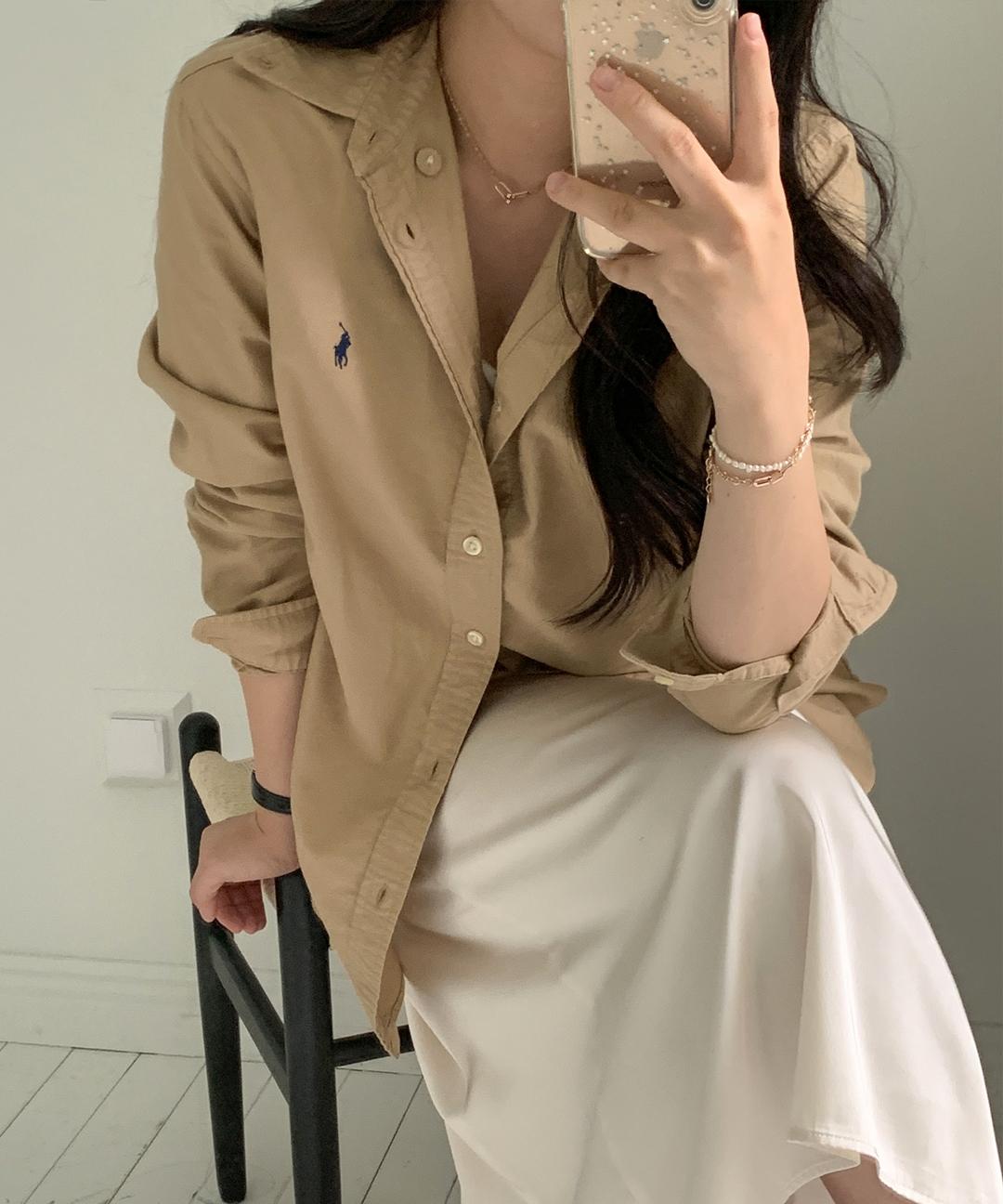 세컨찬스 [💖신상컬러입고] 폴로 랄프로렌 포니로고 옥스포드 셔츠 보이즈