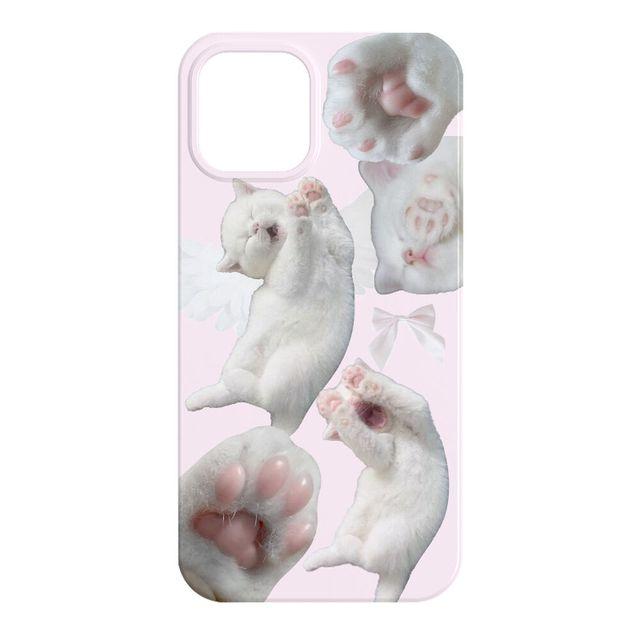 (하드/터프/카드) 하품 아기 천사 냥이들 고양이 케이스 아이폰 갤럭시 전기종