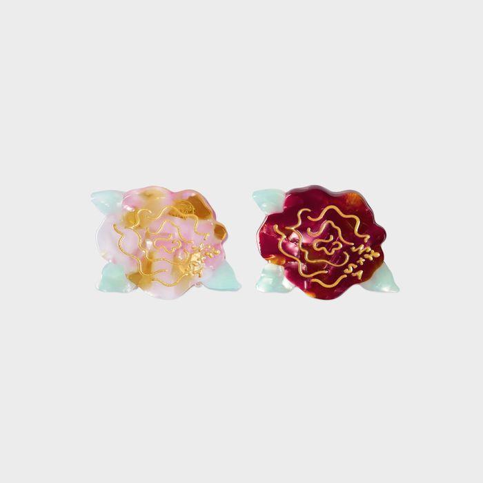 NAT hair clip set rose