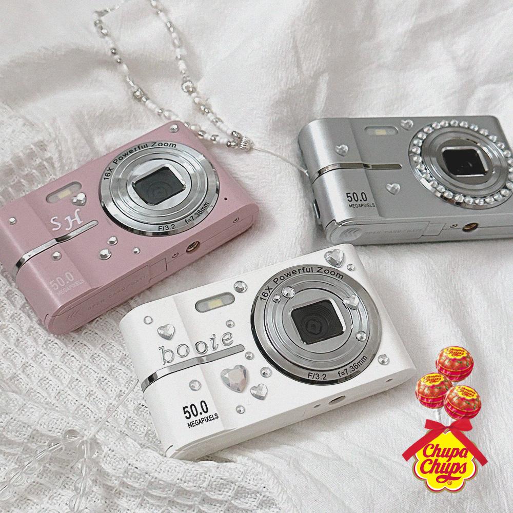 [단독] 부이 Y2K 레트로 카메라 화이트 데이 선물 증정! +비즈스트랩 증정 캠코더 모드 디카(+SD카드)