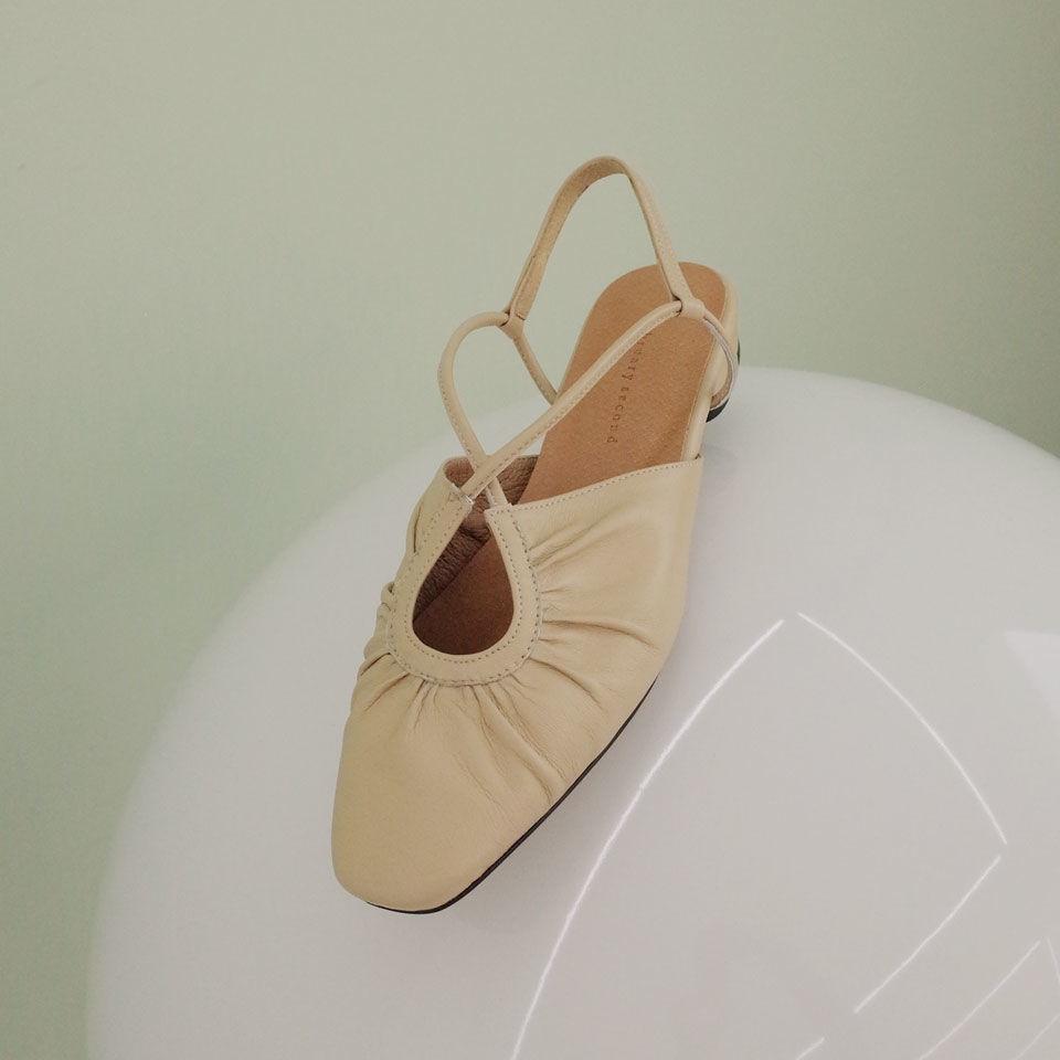French ballet shoes Beige