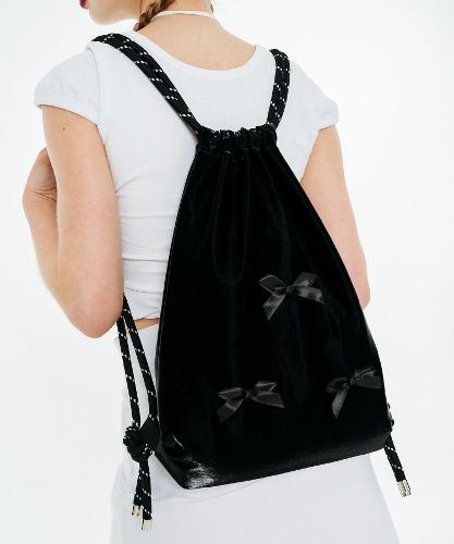 리본 짐색 [블랙]