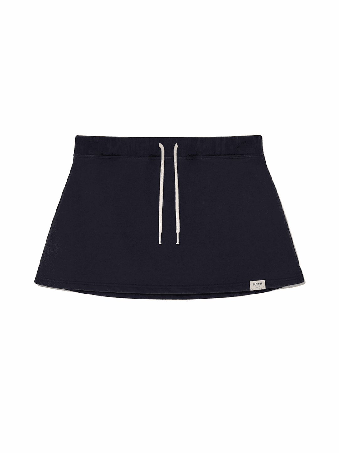 G DRAWSTRING SWEAT SKIRT (NAVY)