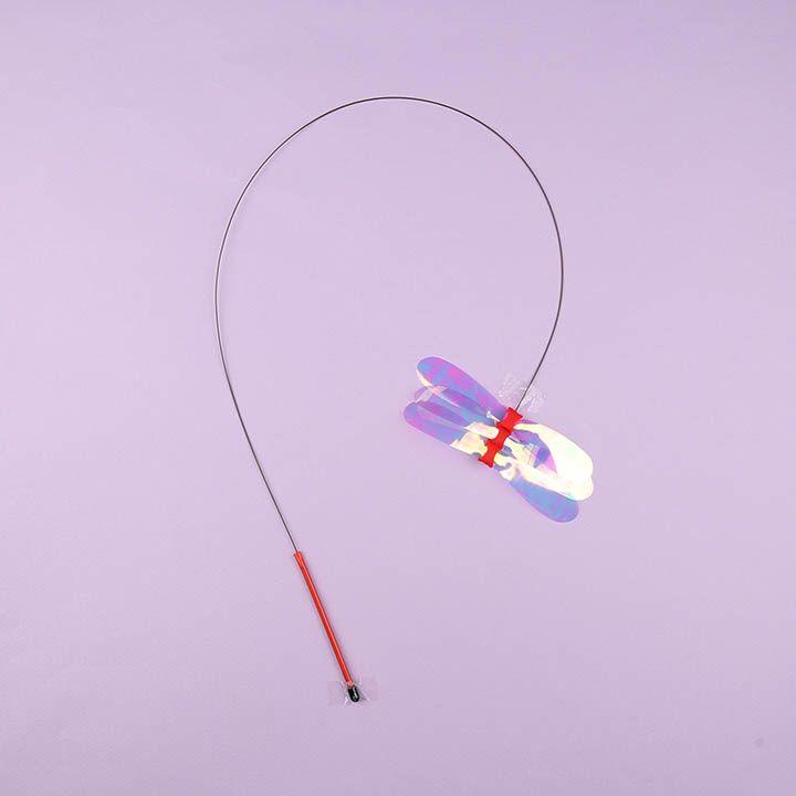 펫츠루트 카샤카샤 붕붕 와이어 낚싯대