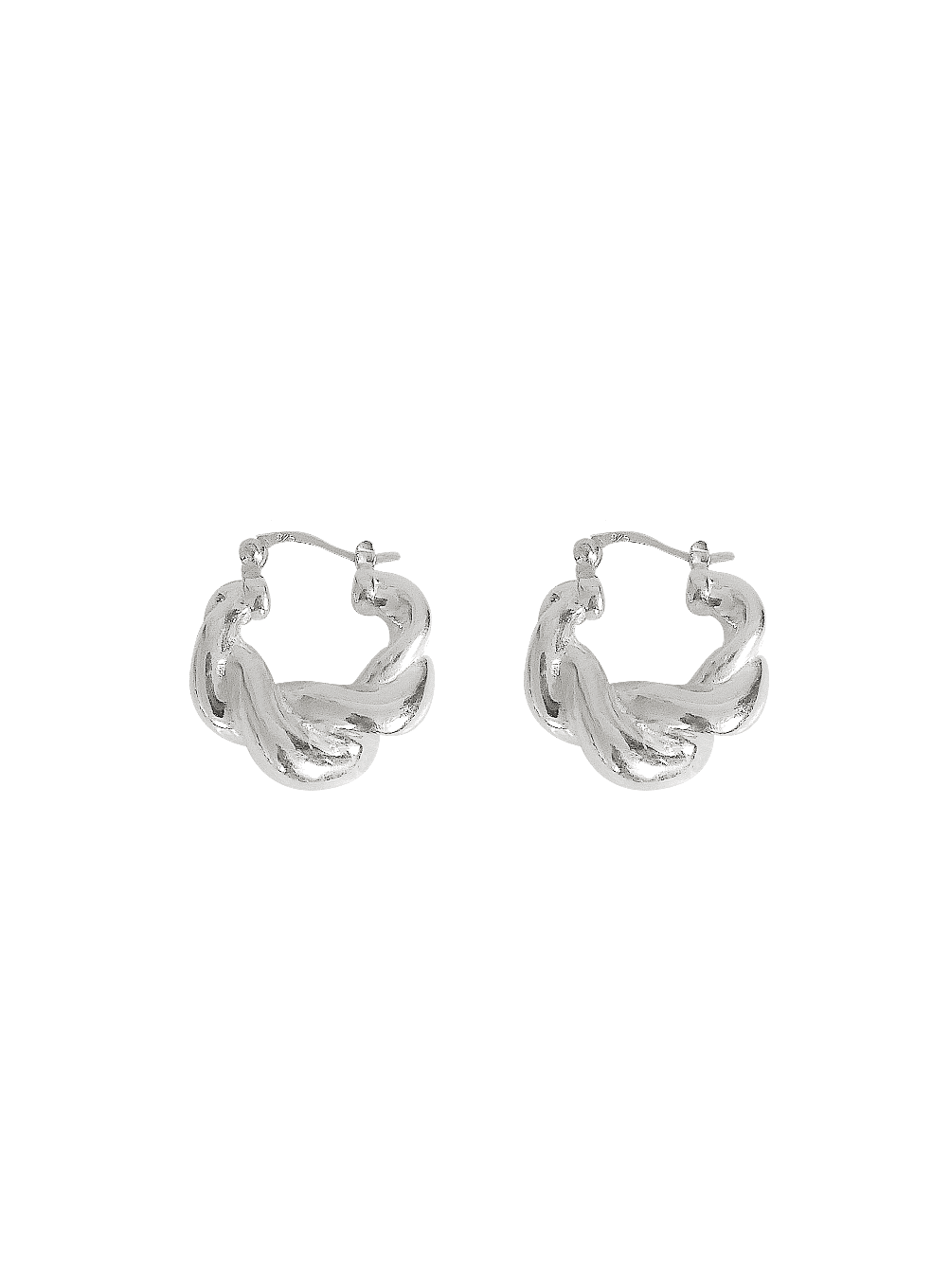 bold twist earrings