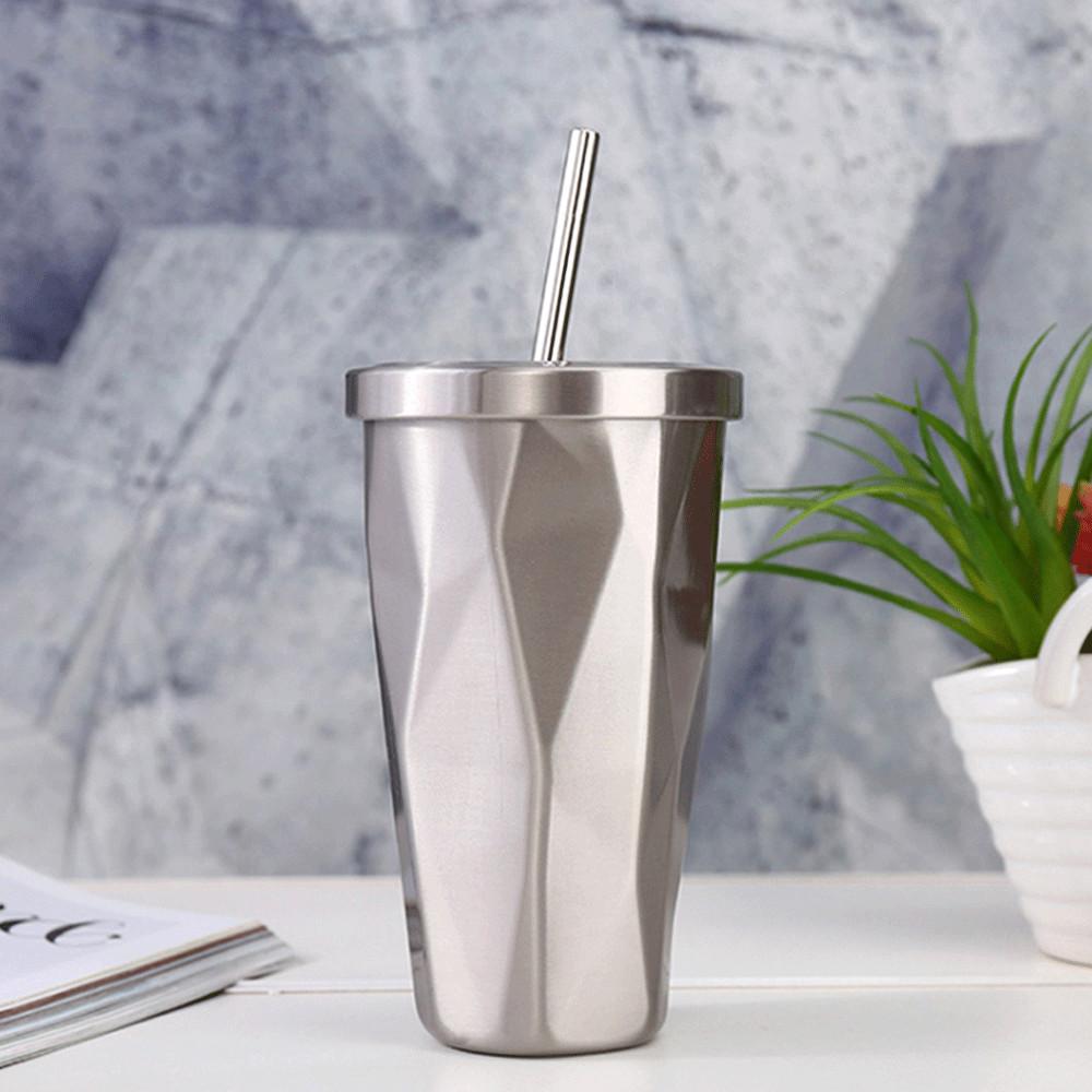 커피숍텀블러 그란데 473ml 스탠 스댕 새지않는 스트로우 빨대 콜드 보냉 컵 텀블러
