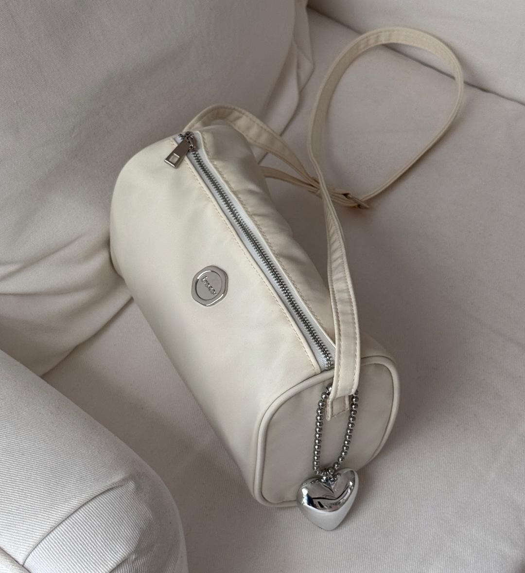nemo nylon cross bag_white