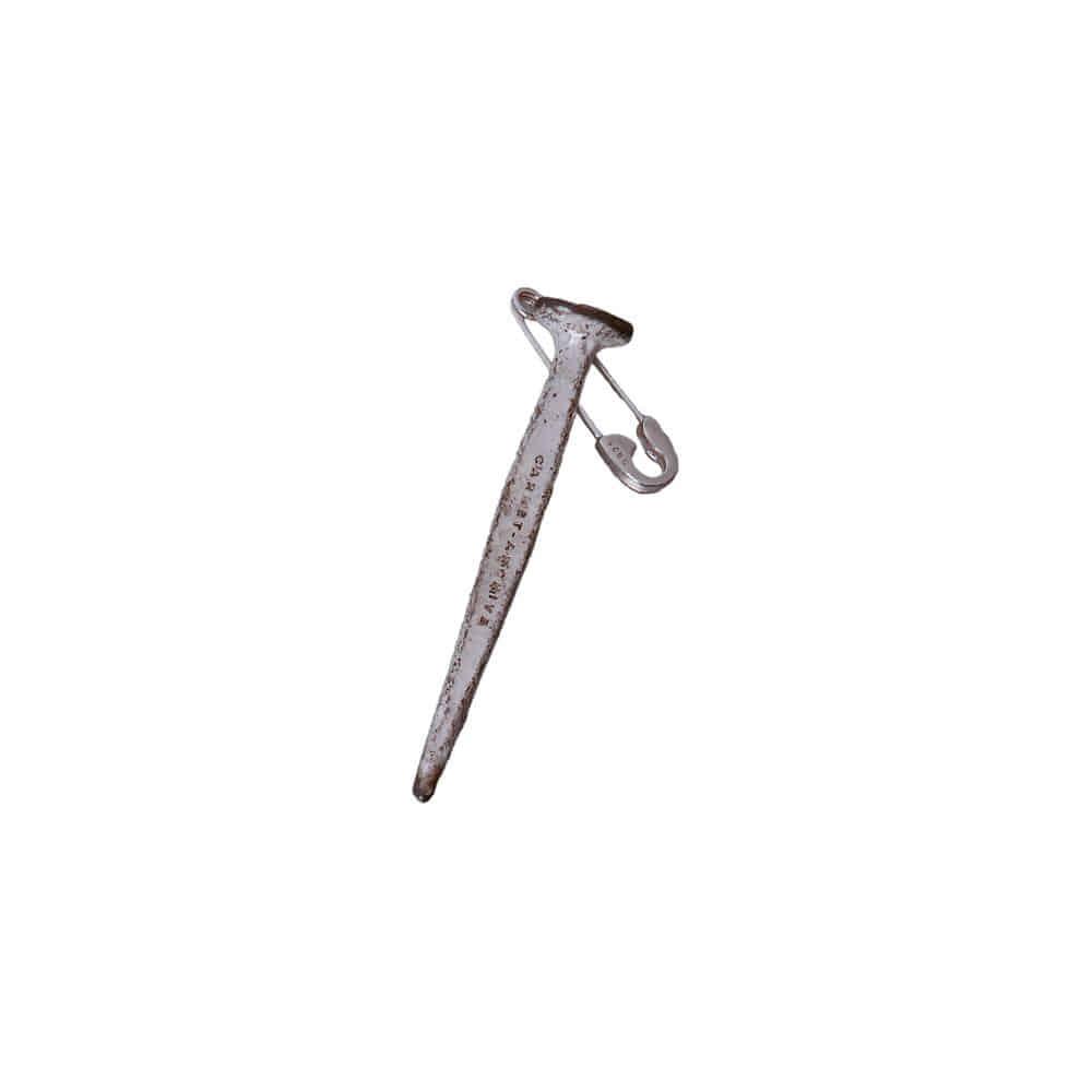 [CARNET ARCHIVE : 카르넷 아카이브] NAIL AND SAFETY PIN EARRING