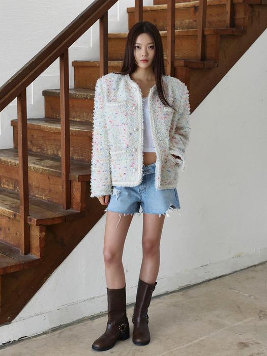 [단독] selena boucle tweed jacket