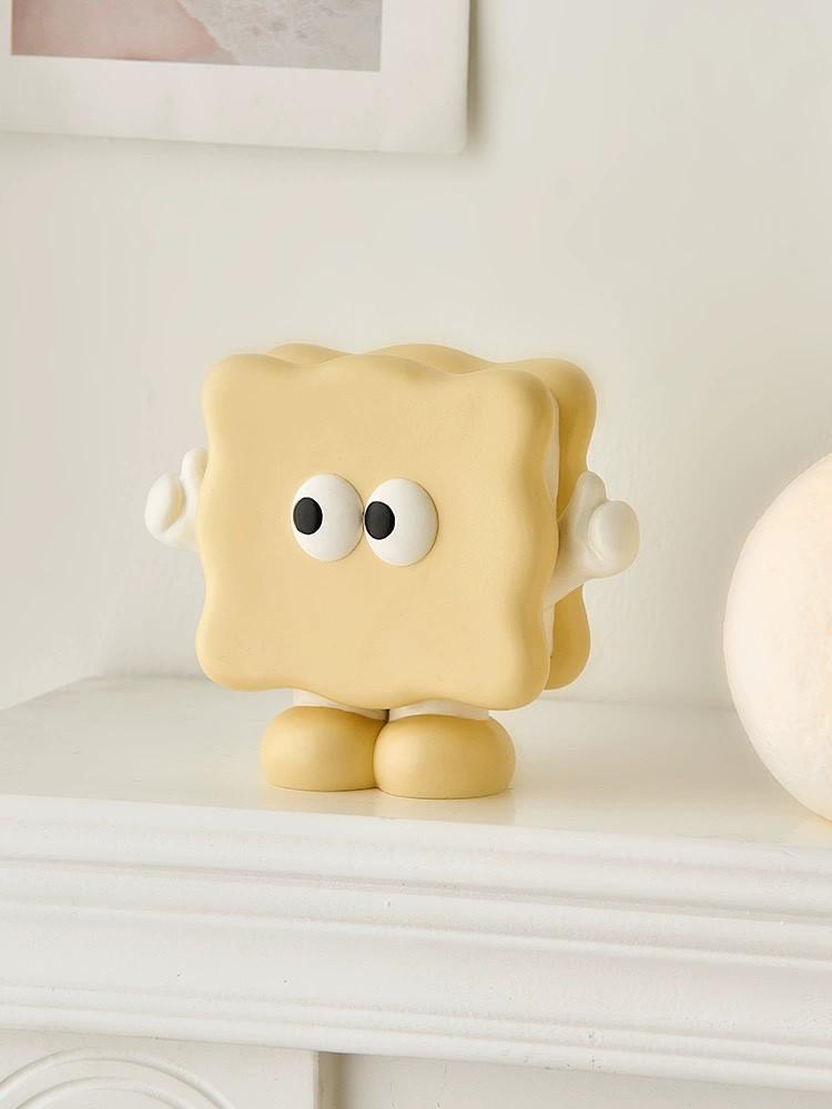 2type 쿠키 비스킷 세라믹 저금통 인테리어 장식소품