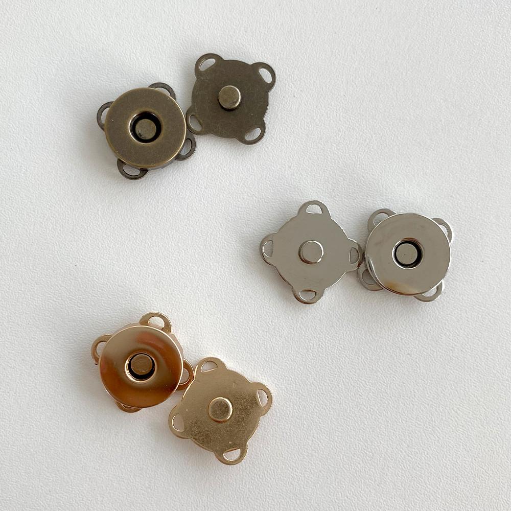 자석단추 14mm 부자재/ 손뜨개 가방 카드지갑 파우치 소품에 달기좋은 diy키트 부자재