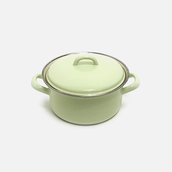 [정품] 리스 번트 법랑 양수냄비 16cm