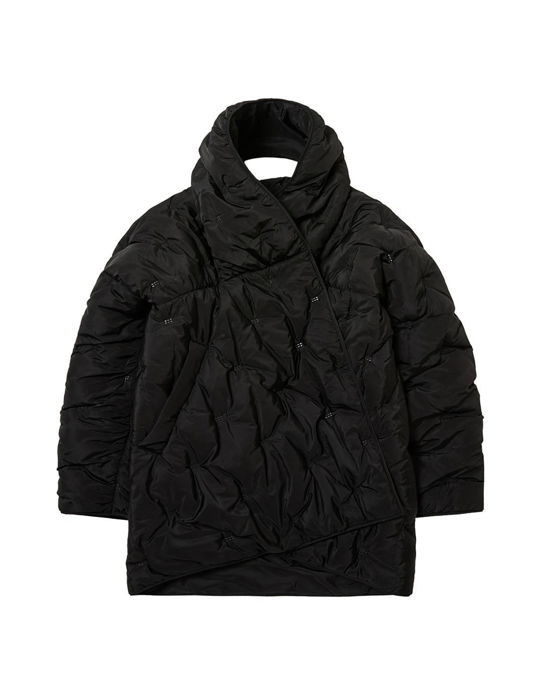 PADDED BLANKET JACKET (Black)