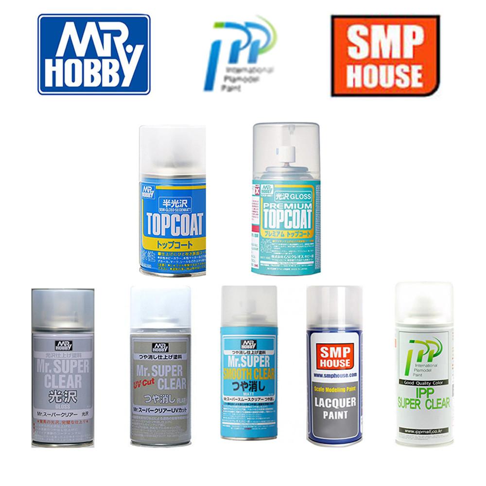 마감제 무광 유광 반광 도색스프레이 군제 미스터하비 프라모델 건담 피규어 구체관절인형