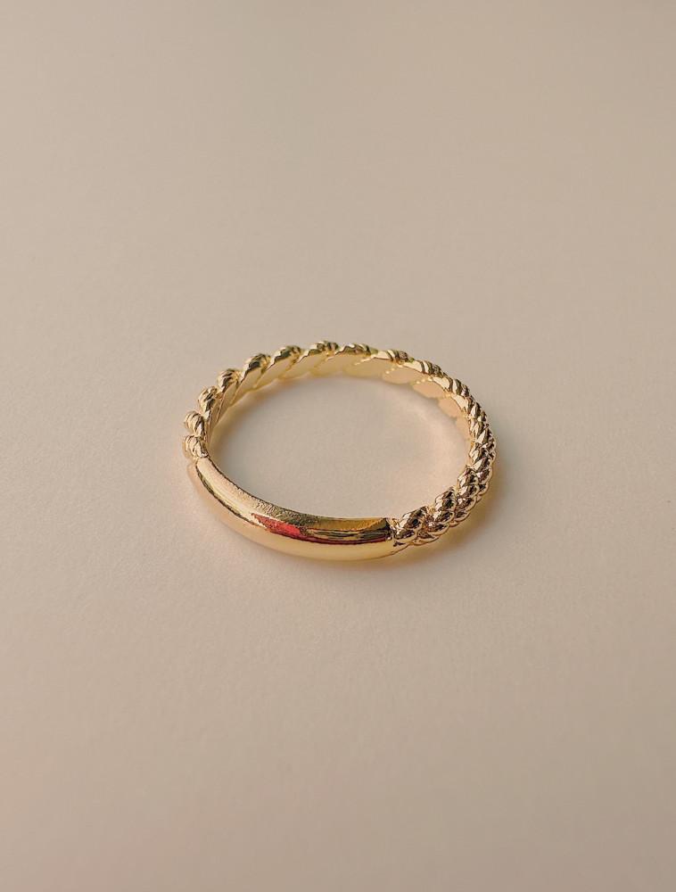 925실버 벤틸 민자 트위스트 반지