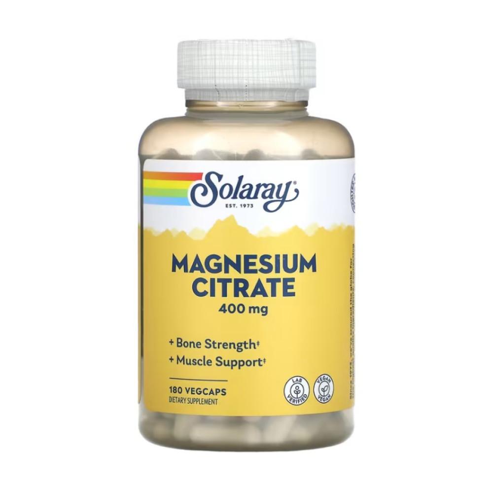 솔라레이 마그네슘 시트레이트 400mg 180베지캡슐