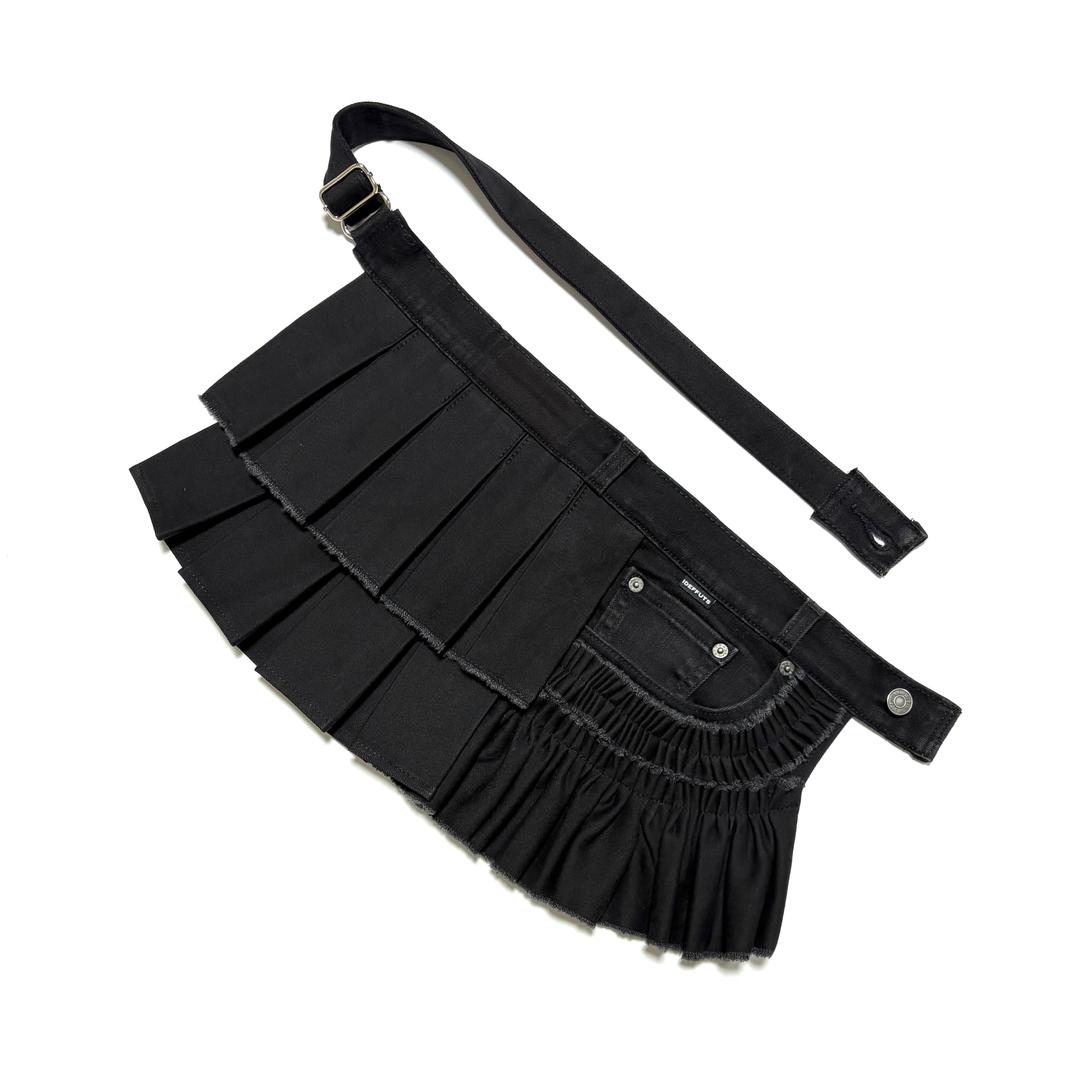 levis remade frill belt (black)