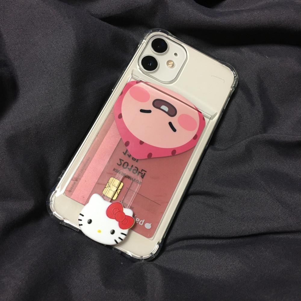 납작 키티 카드수납케이스 아이폰 갤럭시