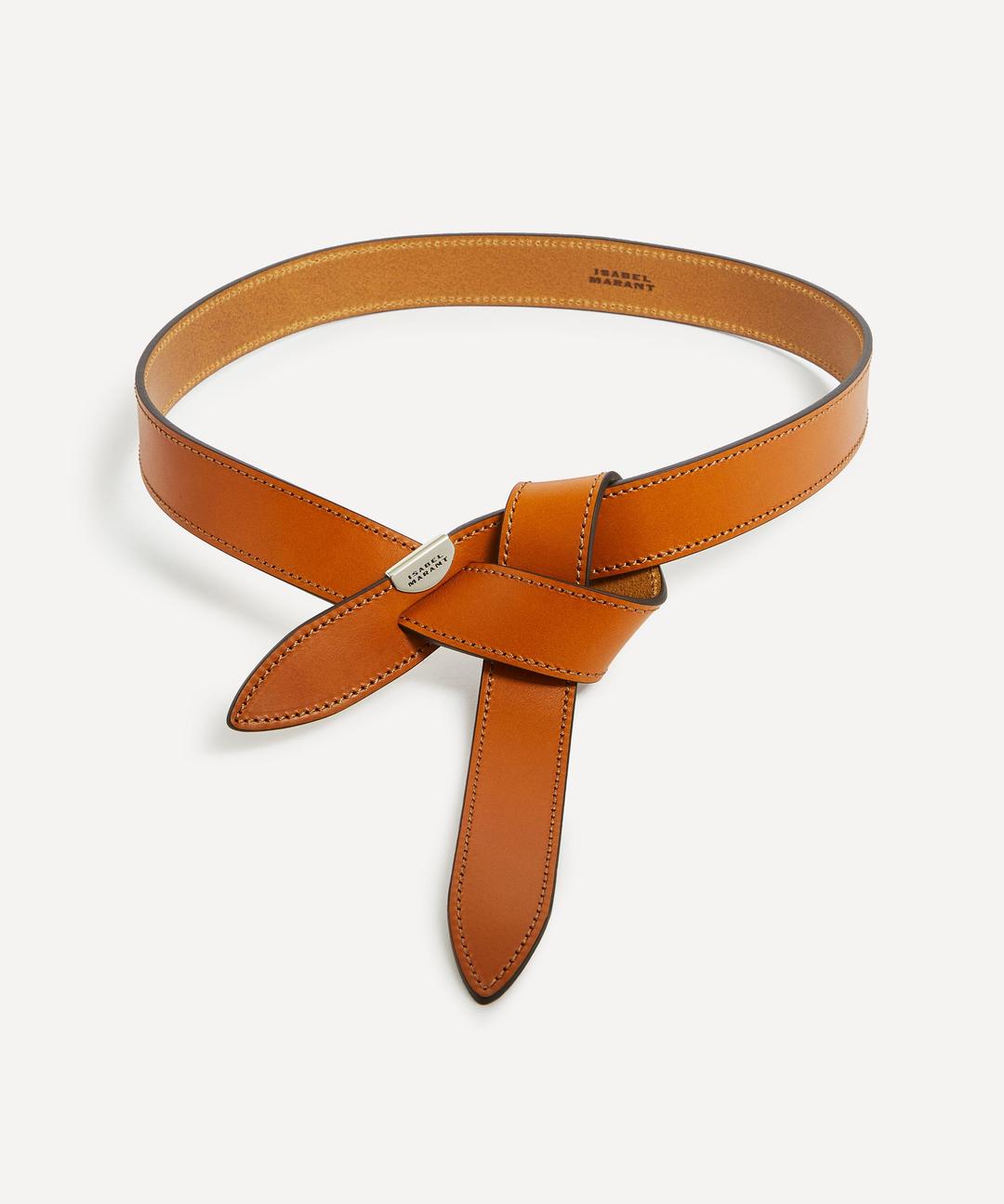 Leather Lecce Knotted Belt