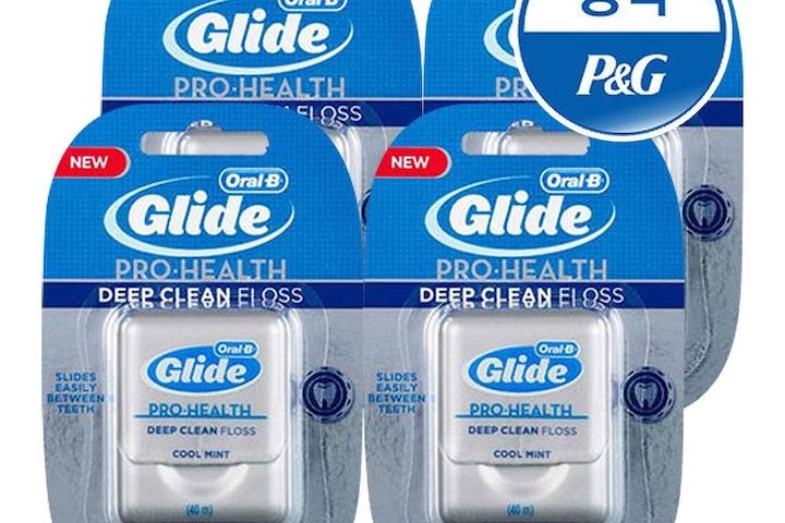 치실 글라이드 딥 클린 40m 4개