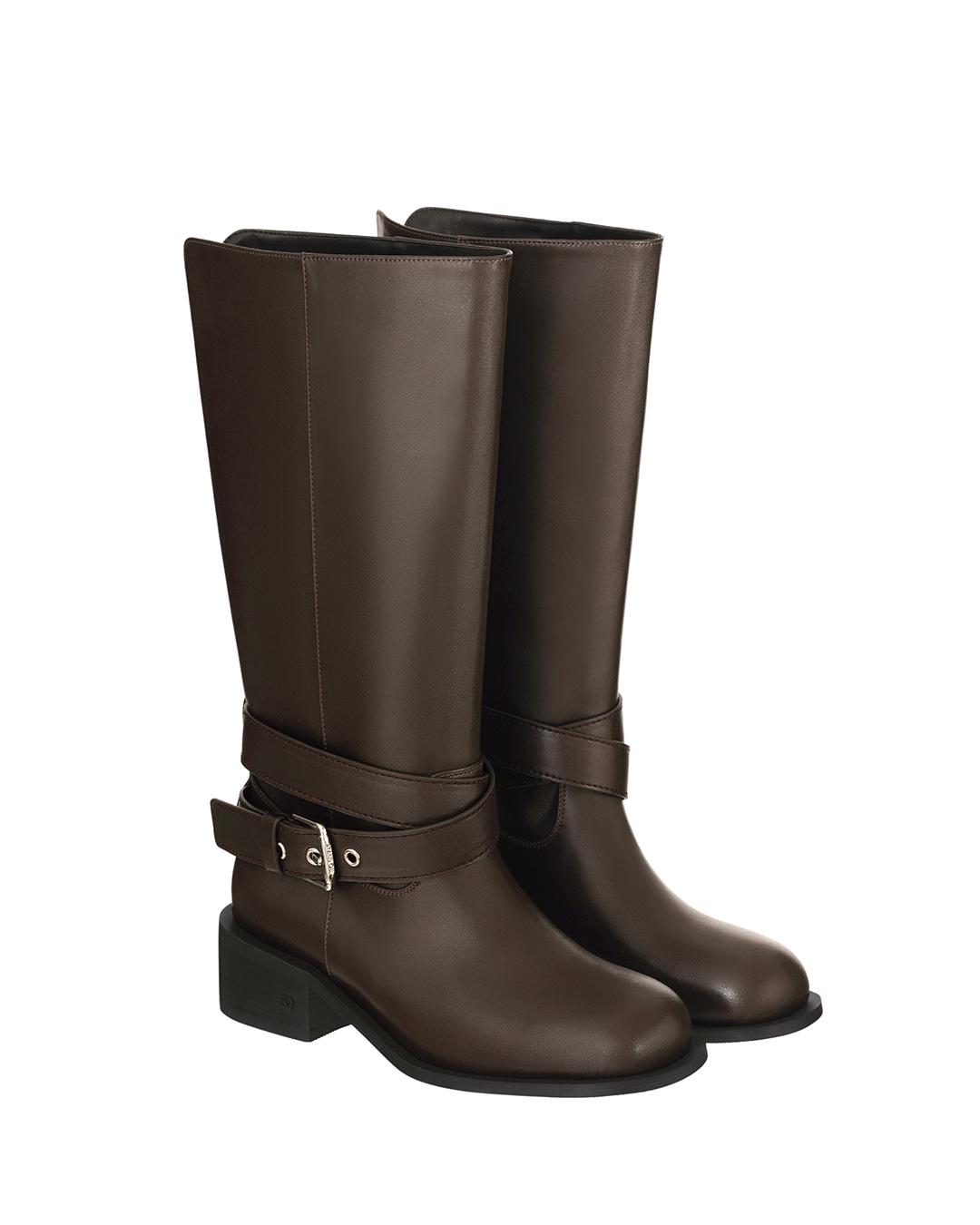 Belted Two Way Boots · 벨티드 투웨이 부츠 / 마론