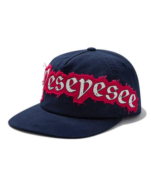 예스아이씨(YESEYESEE)  Applique Cap Navy - 사이즈 & 후기 | 무신사
