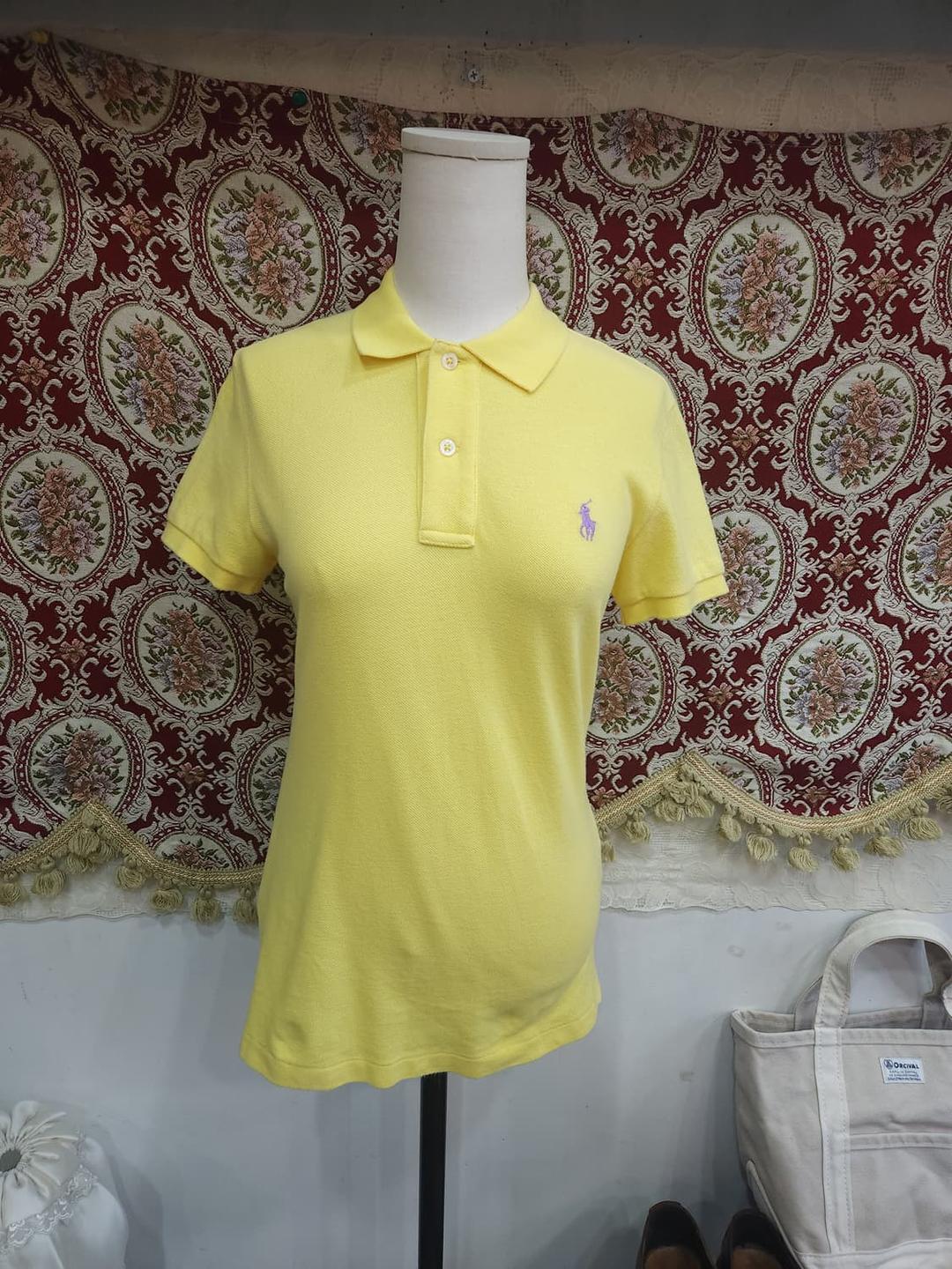 폴로 랄프로렌 옐로우 반팔 pk 카라티 여성 | 후루츠패밀리