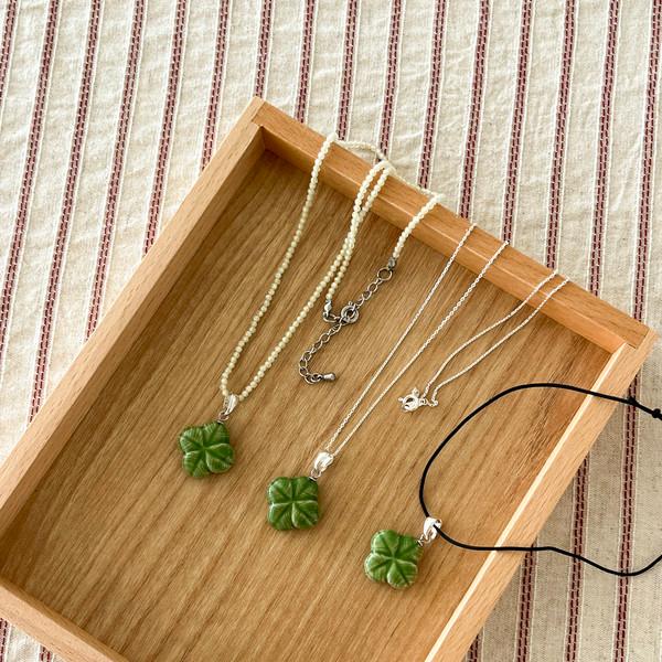 클로버 목걸이