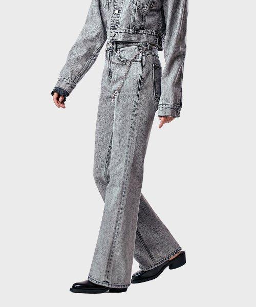 블랙 스노우 와이드 부츠컷