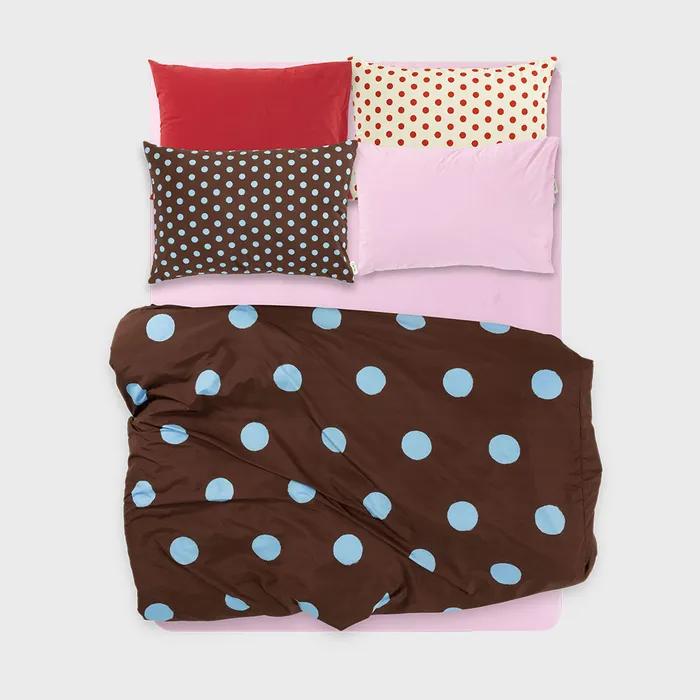 퍼 프리 모달 볼드 도트 이불 커버 세트(SS/Q)_레이어로그 #3