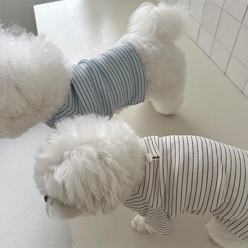 데일리 스트라이프 티셔츠