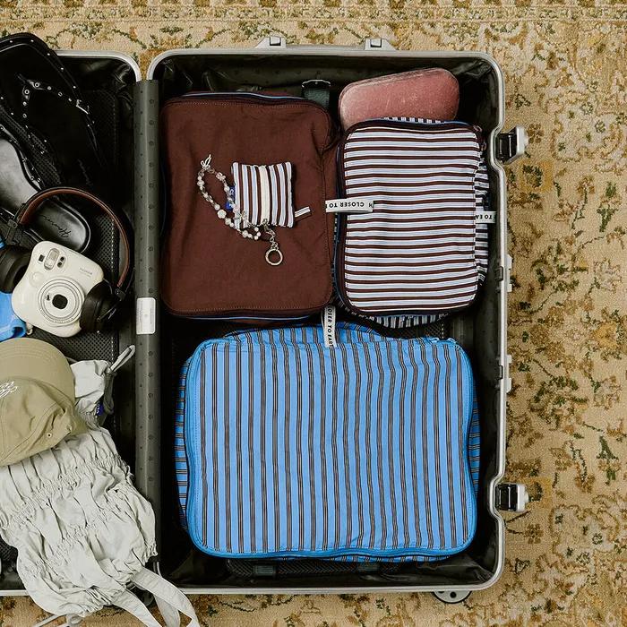 트래블 파우치 세트 - 브릭