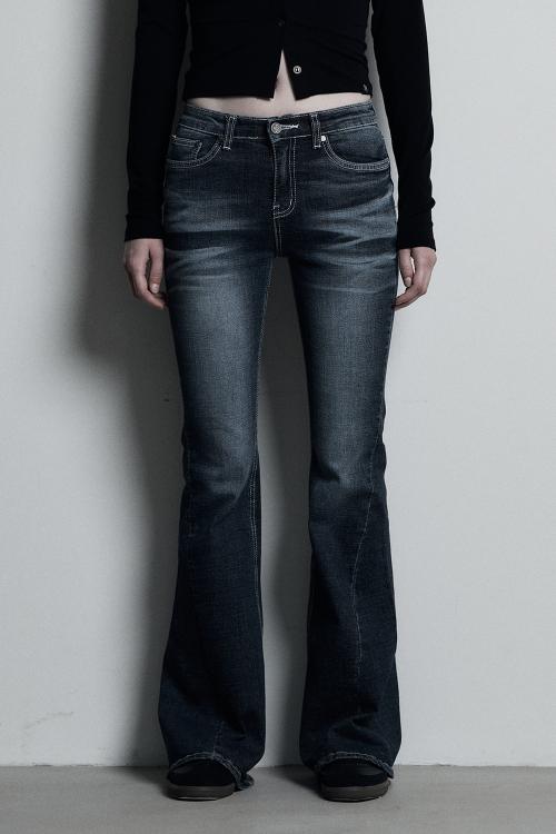 시너진(SYNERJYN)  CAT WASHING DENIM PANTS DEEP BLUE - 사이즈 & 후기 | 무신사
