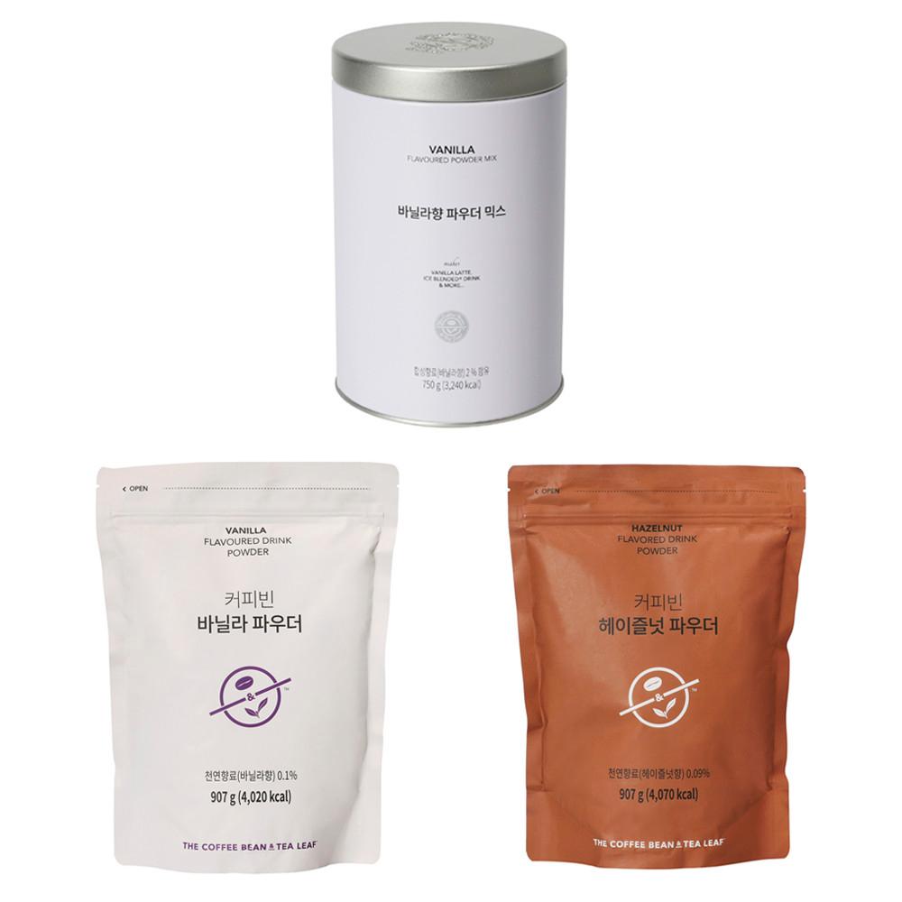 커피빈 바닐라파우더 헤이즐넛 파우더 믹스 (3종 선택)유통기한 24년3월
