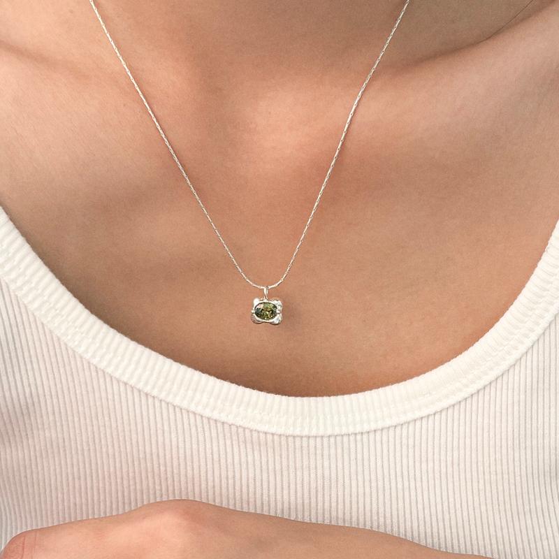 LUCKY LOVEY 006 페리도트 목걸이