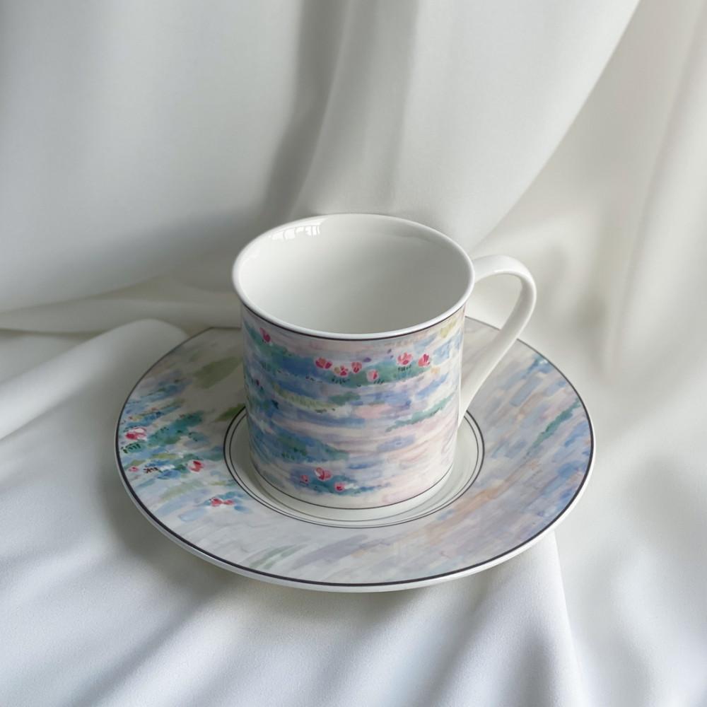 [Vintage] 미카사 모네 컵앤소서세트 빈티지홈카페 머그컵 찻잔