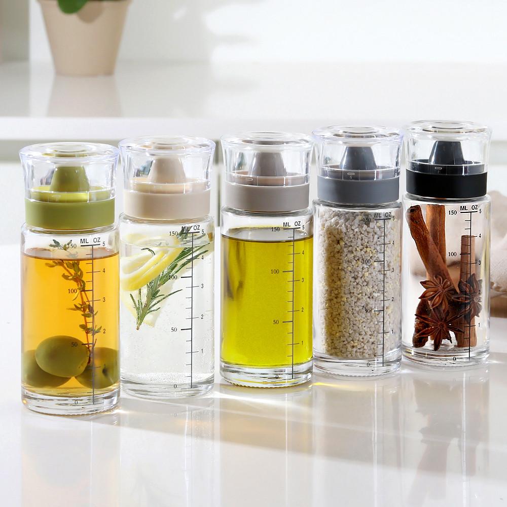 키텐실 by시노글라스 오일병 신형 170ml 3p 실리콘 양념통