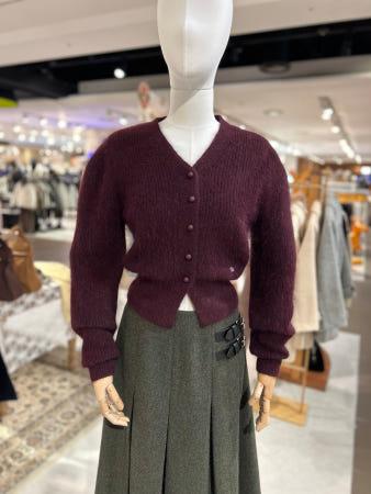 이런 상품 어때요? [로라로라] ANGORA HAIRY BALLOON CARDIGAN BURGUNDY (RMN7DK-CD24708M033)