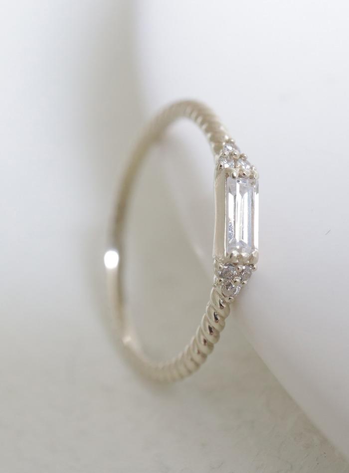 푸케 바게트컷 반지