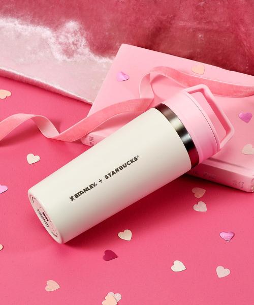 SS 하트풀 스탠리 카페투고 텀블러 473ml +에코텀블러음료쿠폰(카톡발송)