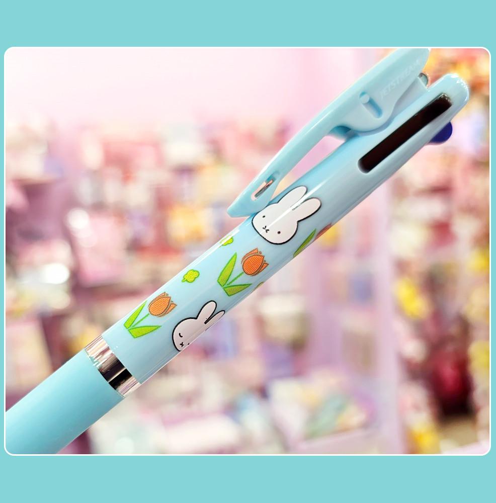 미피 민트튤립 제트스트림 3색볼펜