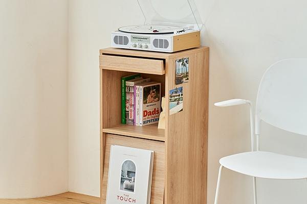 헤이 매거진랙 슬림 수납장 2colors