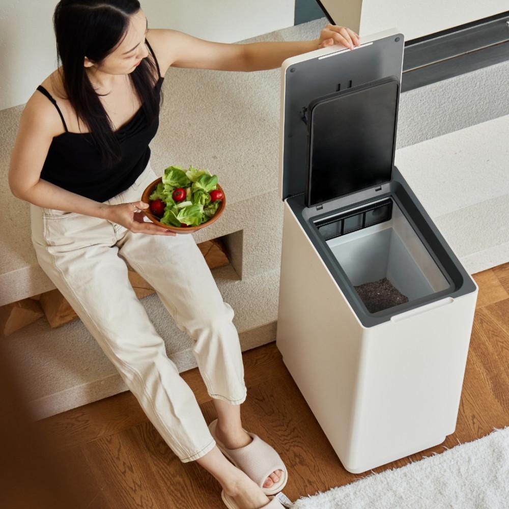 웰싱 미생물 음식물처리기 건조기 분쇄기 가정용 쓰레기 음쓰
