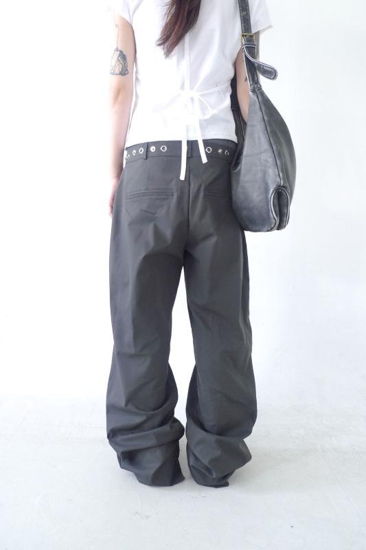 eyelet double pants (2color)