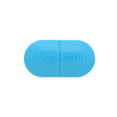 Capsule pill box_blue
