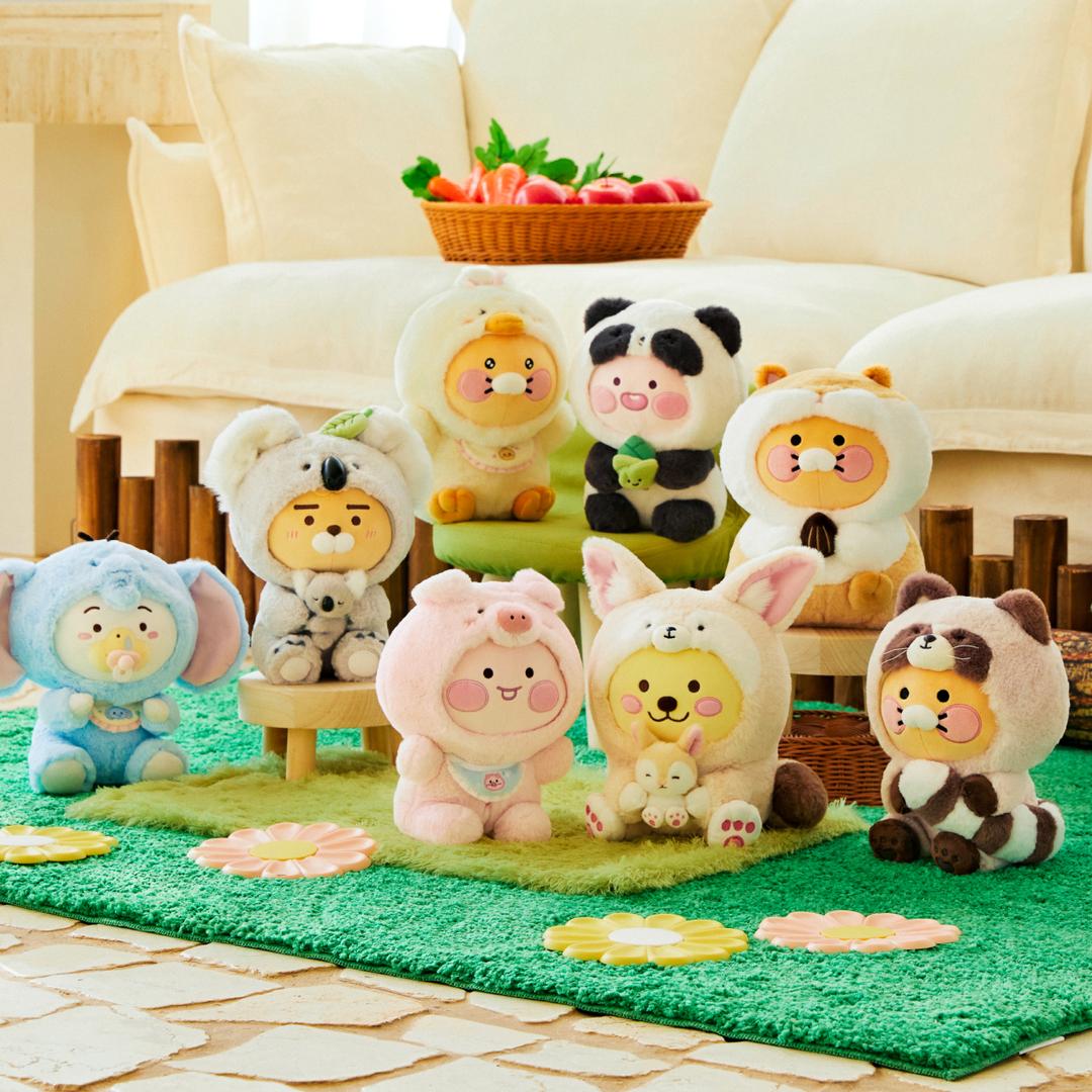 "귀여운 동물 프렌즈" FRIENDZOO 인형_춘식이/리틀라이언/리틀어피치/리틀무지/리틀튜브