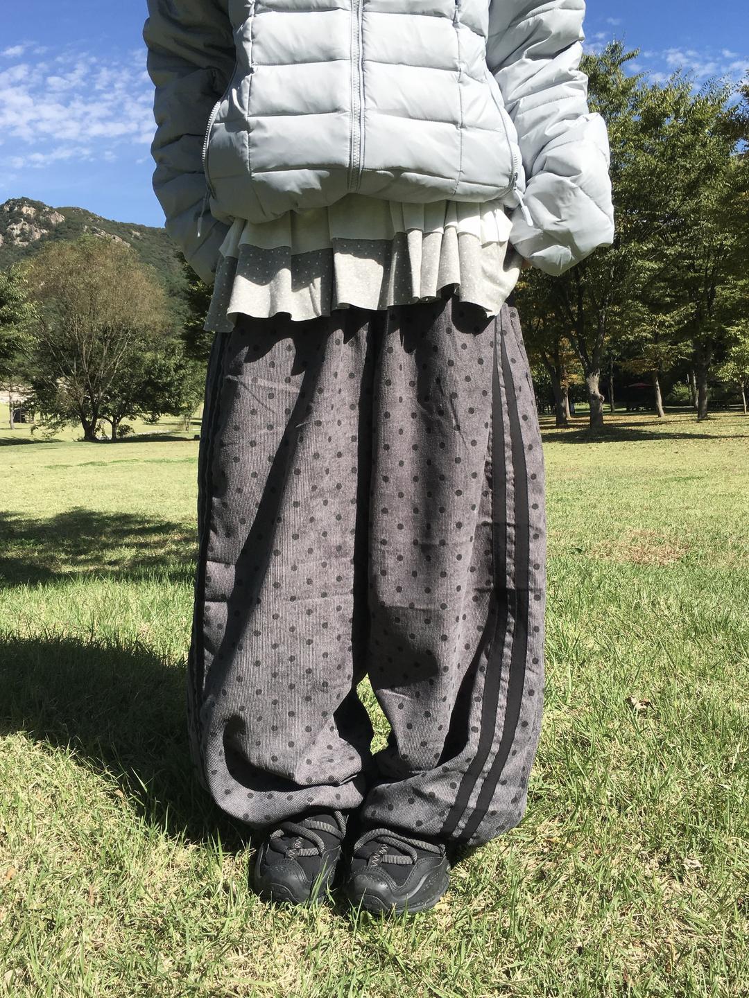 릿코어 포니 도트 벌룬 팬츠 (6c)