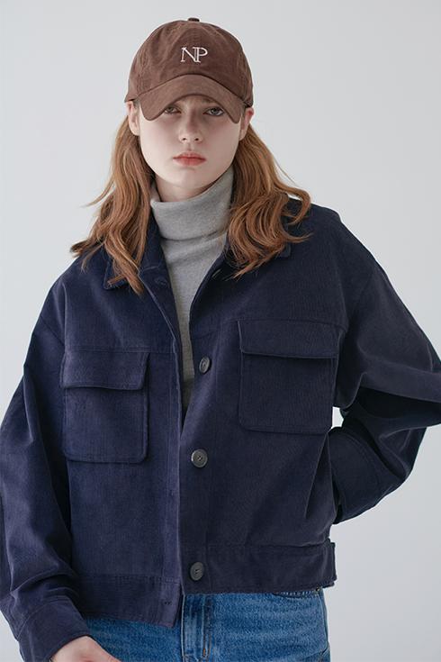 23FN corduroy crop jacket [NA]